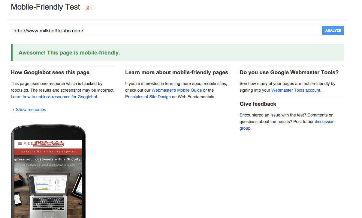 Google Now Indexes Mobile Friendly Factors