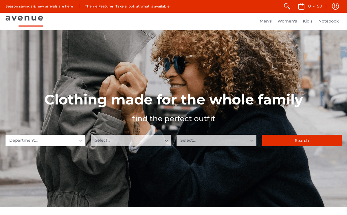 Avenue Shopify Theme