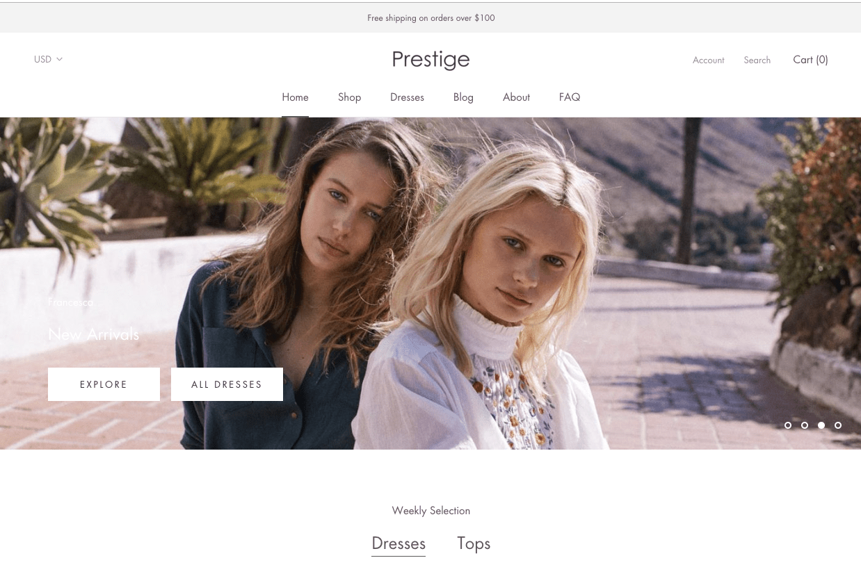 Prestige Shopify Theme